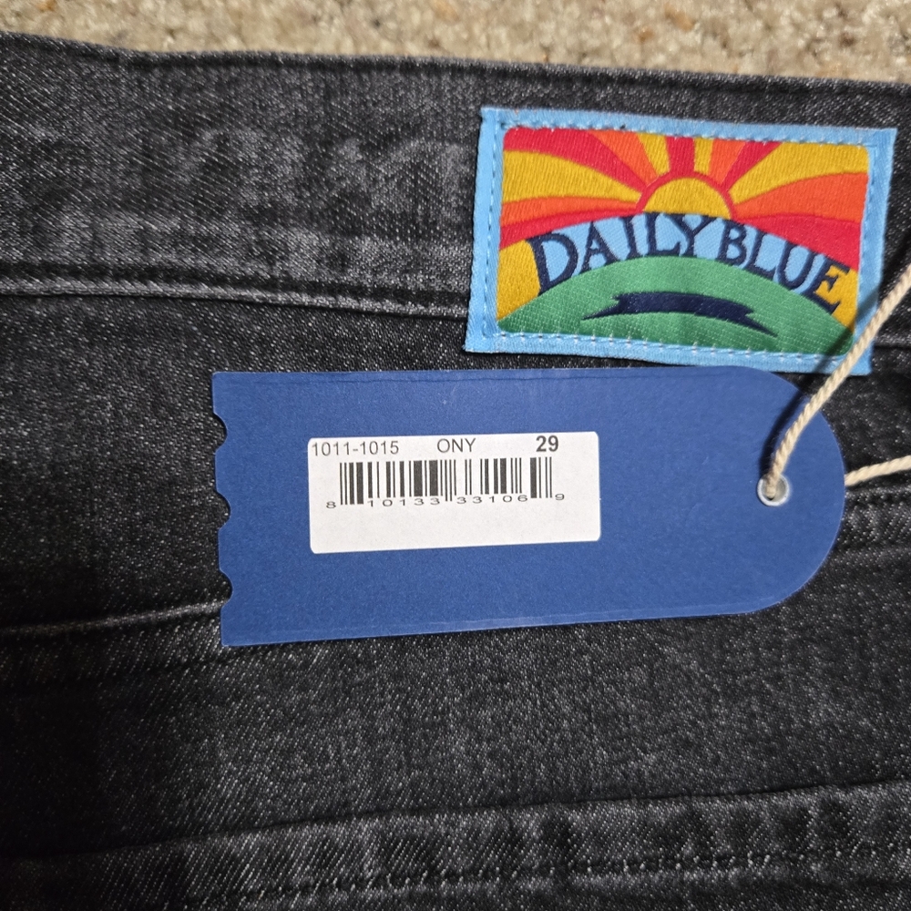 Daily Blue Boost Jeans NWT Black - Picture 5 of 8